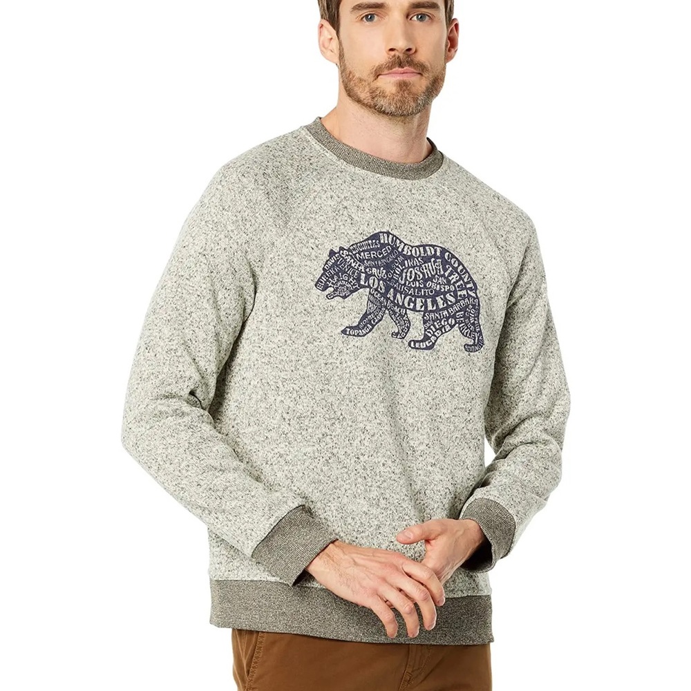 Lucky Brand Sweater ‘Los Feliz’ long sleeve Bear